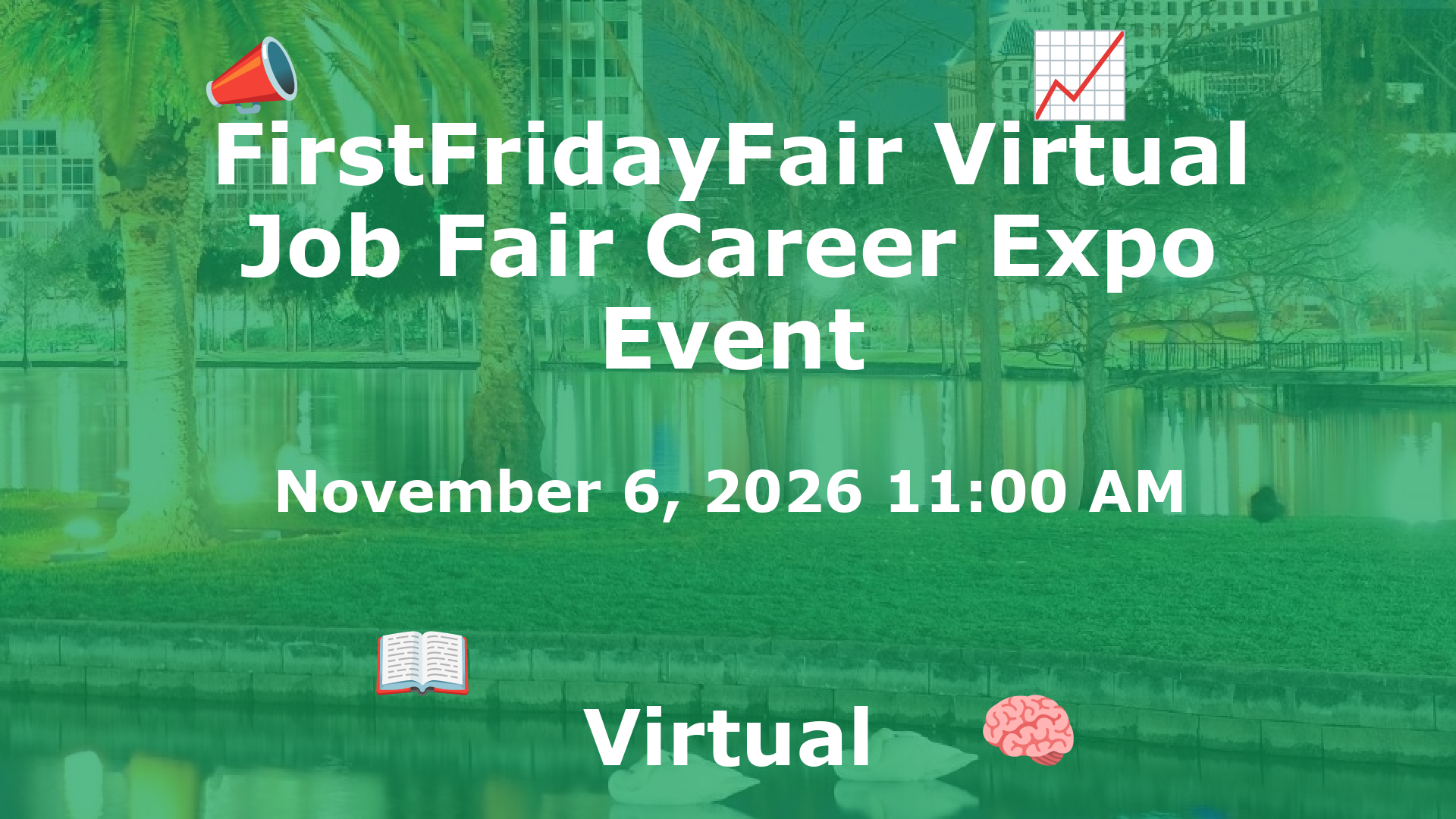 FirstFridayFair Virtual Job Fair Career Expo Event event image